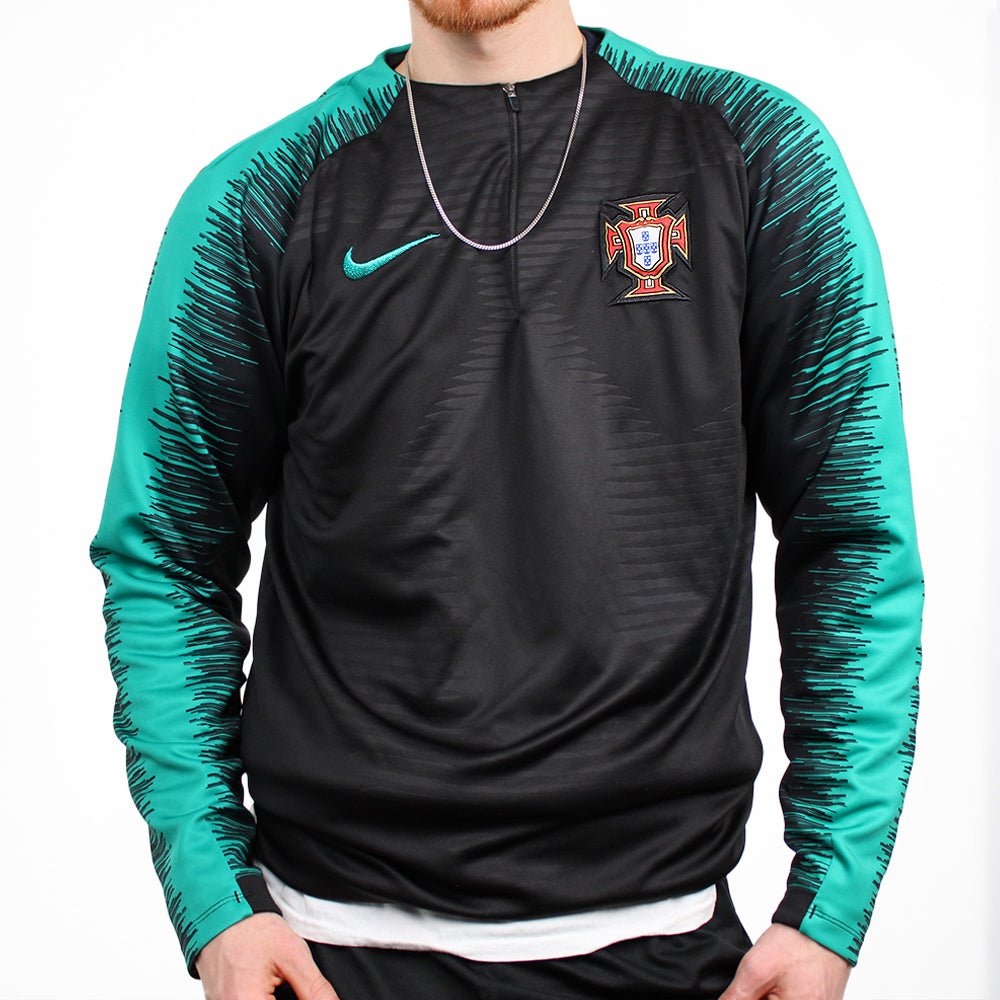 Nike Portugal Trainings Longsleeve - Farbe: Black - Größe: XL - VintageR2
