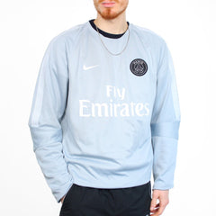Nike PSG Longsleeve Trikot - Farbe: Grey - Größe: XXL - VintageR2