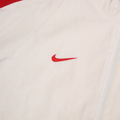 Nike PSG Vintage Trackjacket in Weiß Rot Größe M