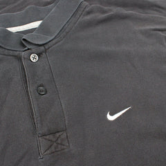 Nike Solo Swoosh Polo Vintage - Farbe: Black - Größe: XL - VintageR2