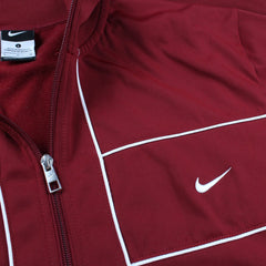Nike Solo Swoosh Sportjacke - Farbe: Red - Größe: L - VintageR2