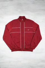 Nike Solo Swoosh Sportjacke - Farbe: Red - Größe: L - VintageR2
