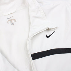 Nike Solo Swoosh Sportjacke - Farbe: White - Größe: L - VintageR2