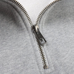 Nike Solo Swoosh Troyer - Farbe: Grey - Größe: M - VintageR2