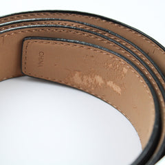 Nike Solo Swoosh Vintage Gürtel - Farbe: Black - Größe: 110cm - VintageR2