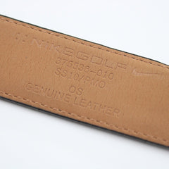 Nike Solo Swoosh Vintage Gürtel - Farbe: Black - Größe: 110cm - VintageR2