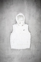 Nike Solo Swoosh Weste - Farbe: White - Größe: L - VintageR2