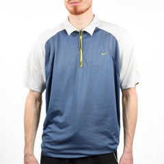 Nike Sport Polo Shirt Vintage - Farbe: RoyalBlue - Größe: L - VintageR2