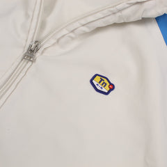 Nike TN Vintage Trackjacket in Weiß Blau Größe S