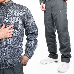Nike Vintage Athletic Dept. Tracksuit - Farbe: Black - Größe: M - VintageR2