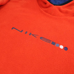 Nike Vintage Baggy Hoodie Fleece - Farbe: Orange - Größe: XXL - VintageR2