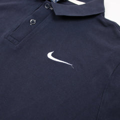 Nike Vintage Basic Polo Shirt - Farbe: Navy - Größe: L - VintageR2