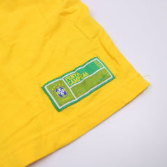 Nike Vintage Brasil T-Shirt - Farbe: Gold - Größe: XL - VintageR2