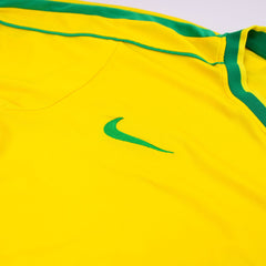 Nike Vintage Brasilien Trikot - Farbe: Gold - Größe: L - VintageR2