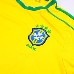 Nike Vintage Brasilien Trikot - Farbe: Gold - Größe: L - VintageR2
