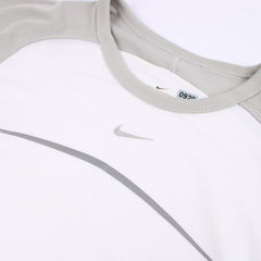 Nike Vintage Center Swoosh Longsleeve - Farbe: White - Größe: S - VintageR2
