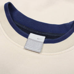 Nike Vintage Center Swoosh Pullover - Farbe: Beige - Größe: XL - VintageR2