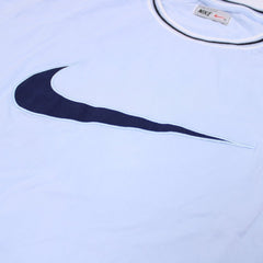 Nike Vintage Center Swoosh T-Shirt - Farbe: LightSkyBlue - Größe: L - VintageR2