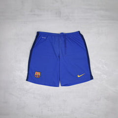 Nike Vintage FCB Barcelona Solo Swoosh Shorts - Farbe: RoyalBlue - Größe: M - VintageR2
