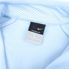 Nike Vintage Fleece Troyer - Farbe: LightSkyBlue - Größe: S - VintageR2