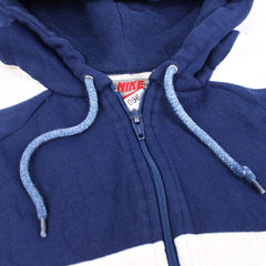 Nike Vintage Hoodie Sweatjacke - Farbe: Navy - Größe: M - VintageR2