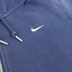 Nike Vintage Hoodie Sweatjacke - Farbe: Navy - Größe: S - VintageR2