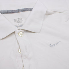 Nike Vintage Polo Shirt - Farbe: White - Größe: S - VintageR2