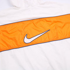 Nike Vintage Regenjacke Spellout - Farbe: White - Größe: M - VintageR2