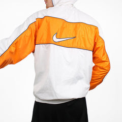 Nike Vintage Regenjacke Spellout - Farbe: White - Größe: M - VintageR2