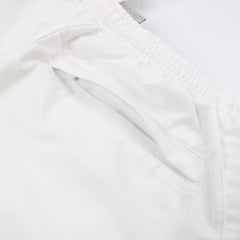 Nike Vintage Shorts Streifen - Farbe: White - Größe: M - VintageR2
