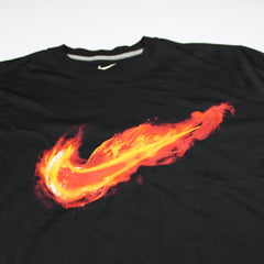 Nike Vintage Solo Swoosh Feuer T - Shirt - Farbe: Black - Größe: M - VintageR2