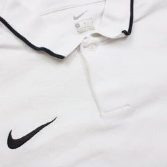 Nike Vintage Solo Swoosh Polo - Farbe: White - Größe: L - VintageR2