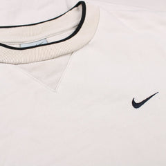 Nike Vintage Solo Swoosh Pullover - Farbe: Beige - Größe: S - VintageR2
