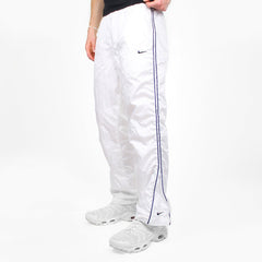 Nike Vintage Sommer Trackpants - Farbe: White - Größe: M - VintageR2