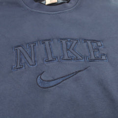 Nike Vintage Spellout Pullover - Farbe: Navy - Größe: XL - VintageR2