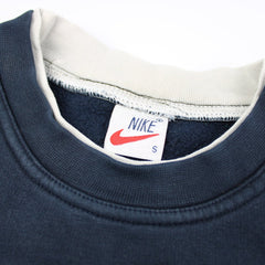 Nike Vintage Spellout Sweater - Farbe: Navy - Größe: S - VintageR2