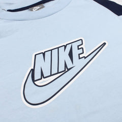 Nike Vintage Spellout T - Shirt - Farbe: LightSkyBlue - Größe: M - VintageR2