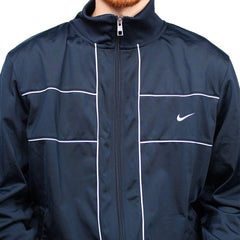 Nike Vintage Trackjacket Solo Swoosh Streifen - Farbe: Navy - Größe: L - VintageR2
