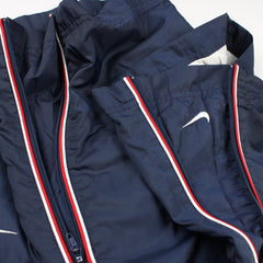 Nike Vintage Trackpants gestreift gestreift - Farbe: Navy - Größe: L - VintageR2