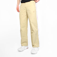 Nike Vintage Trackpants gestreift solo swoosh - Farbe: Beige - Größe: M - VintageR2