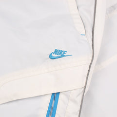Nike Vintage Trackpants in Weiß Blau Größe L