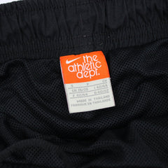 Nike Vintage Trackpants Shorts - Farbe: Black - Größe: M - VintageR2