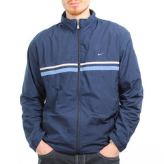 Nike Vintage Übergangsjacke - Farbe: Navy - Größe: L - VintageR2