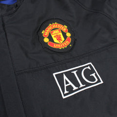 Nike Vintage Übergangsjacke Manchester United - Farbe: Black - Größe: L - VintageR2
