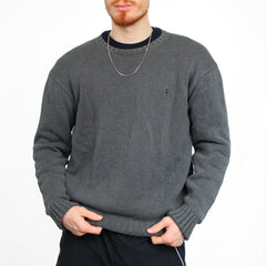 Polo Ralph Lauren Vintage Knit Pullover - Farbe: Grey - Größe: L - VintageR2