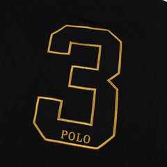 Polo Ralph Lauren Vintage T-Shirt in Schwarz Grün Rot Größe M