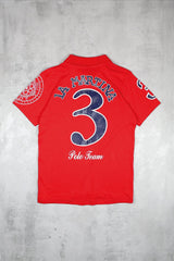 Porsche Chief Keef Polo - Farbe: Red - Größe: M - VintageR2