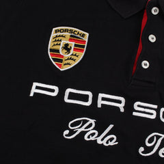 Porsche Polo in Schwarz Größe M