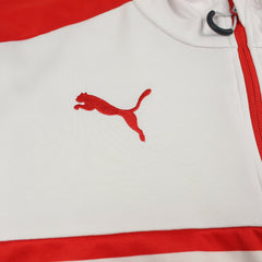 Puma Arsenal Trainingsjacke in Rot Weiß Größe M