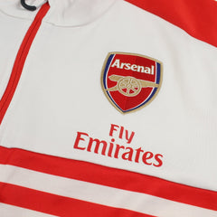 Puma Arsenal Trainingsjacke in Rot Weiß Größe M